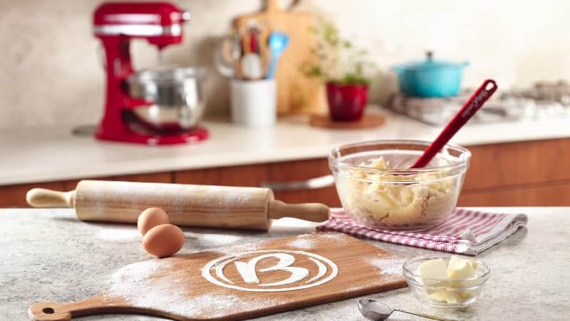 kitchen tools and ingredients