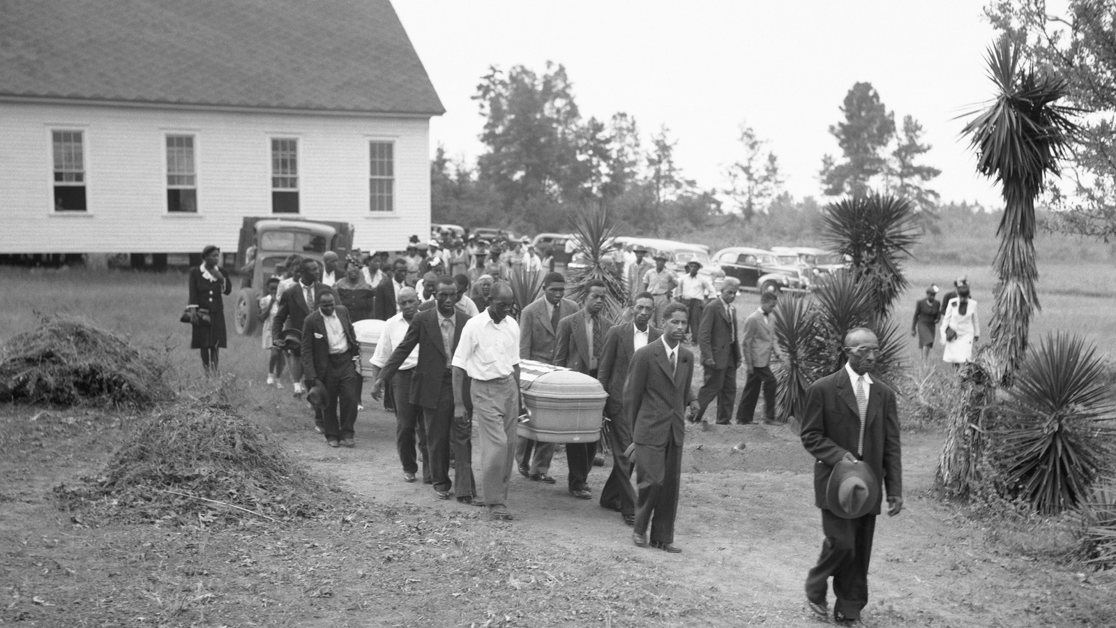 dramatic funeral landscape