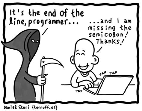 programmer at computer humor