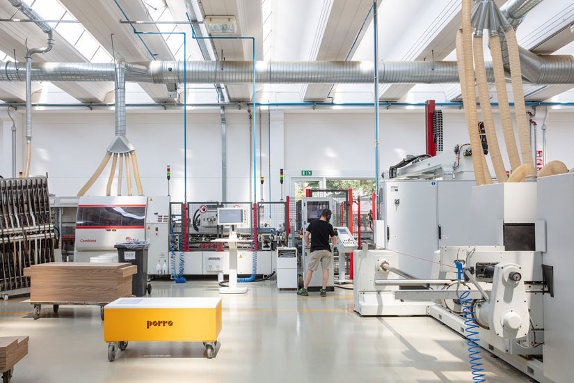 industrial furniture manufacturing facility
