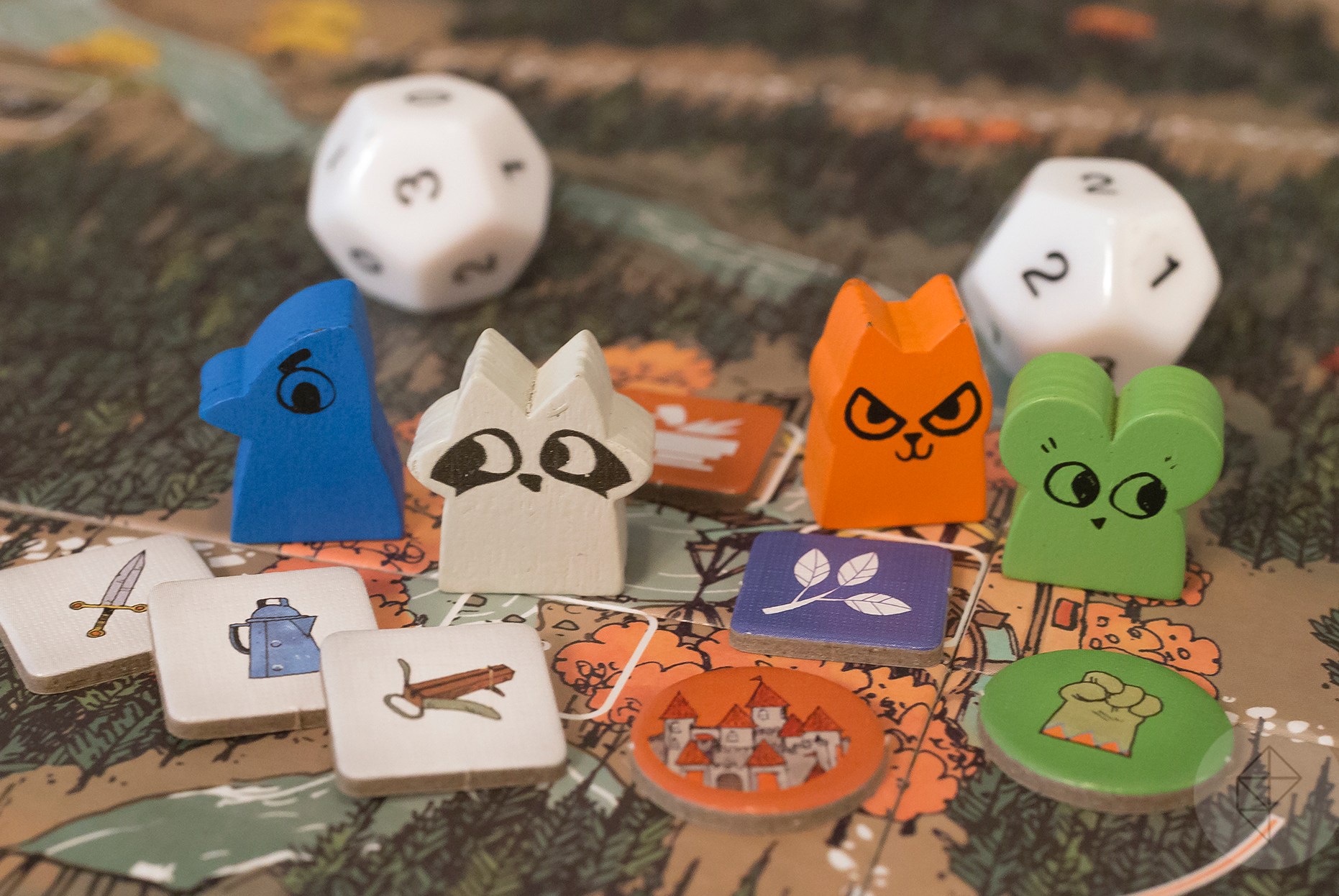 strategy board game pieces