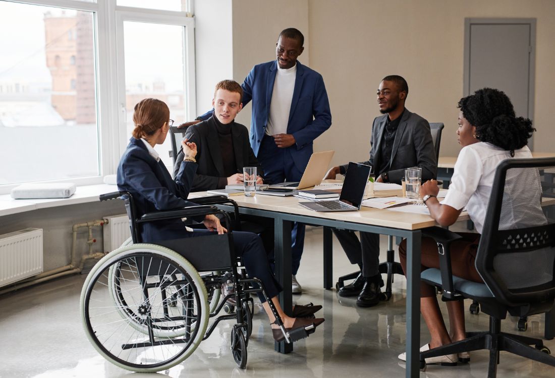 workplace diverse team