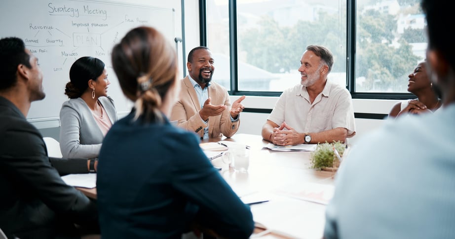 local workplace diversity and business meeting
