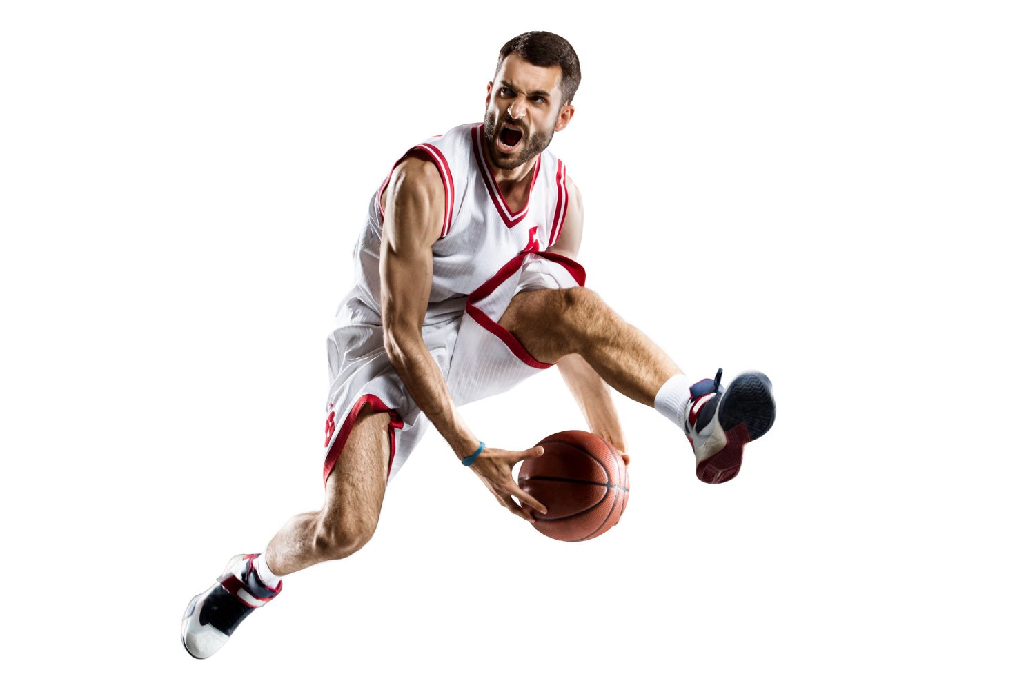 basketball action shot