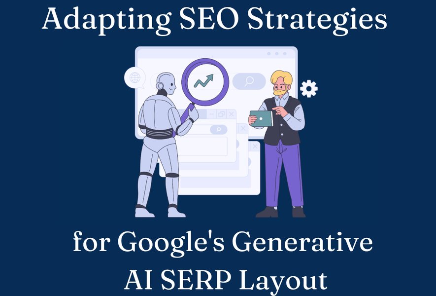 Example of Google's Search Generative Experience (SGE) layout