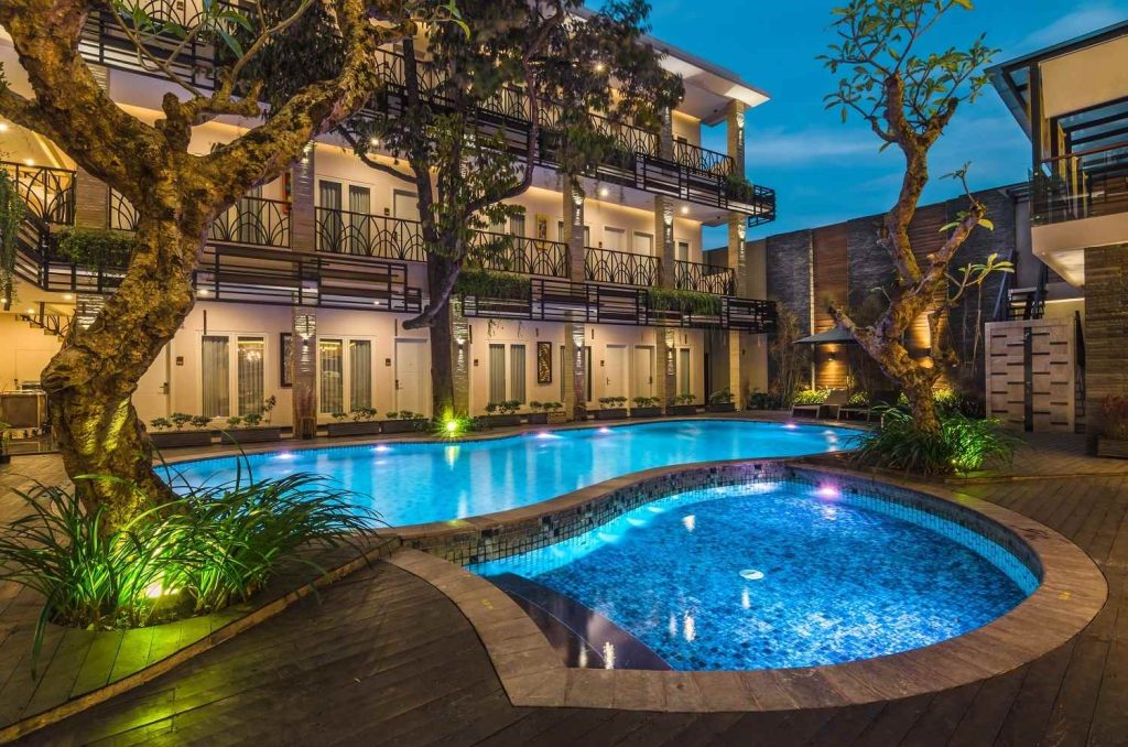 Malang hotel scenery