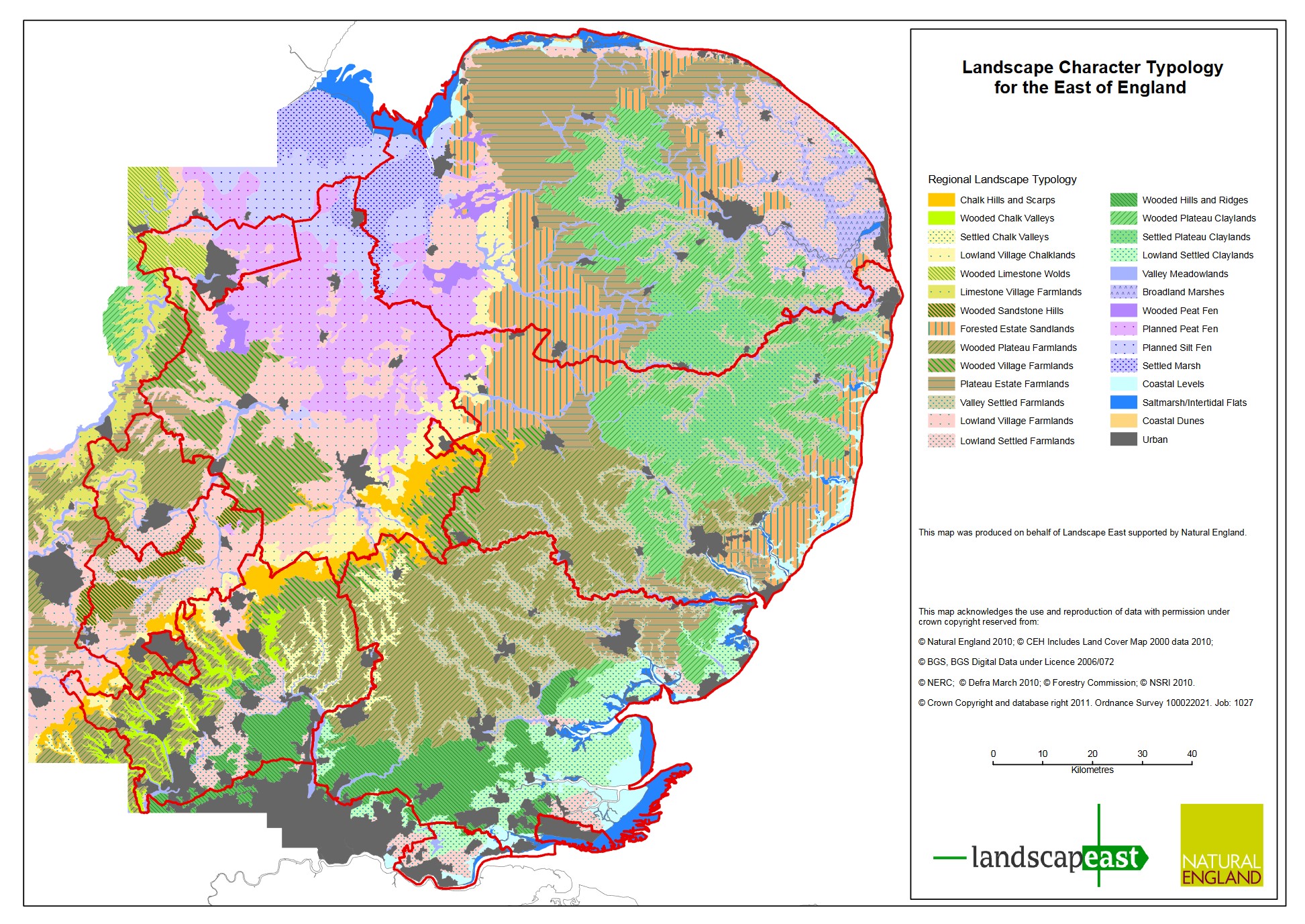 landscape geospatial map