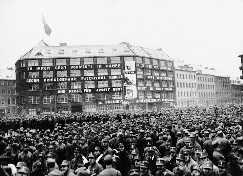 historical german streets rallies