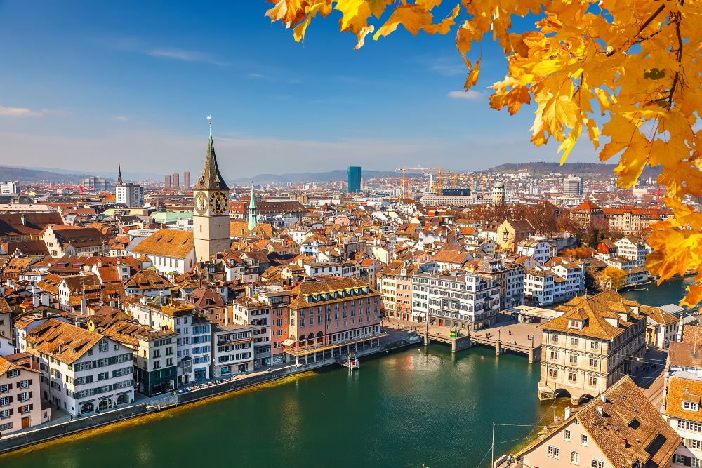 swiss financial district