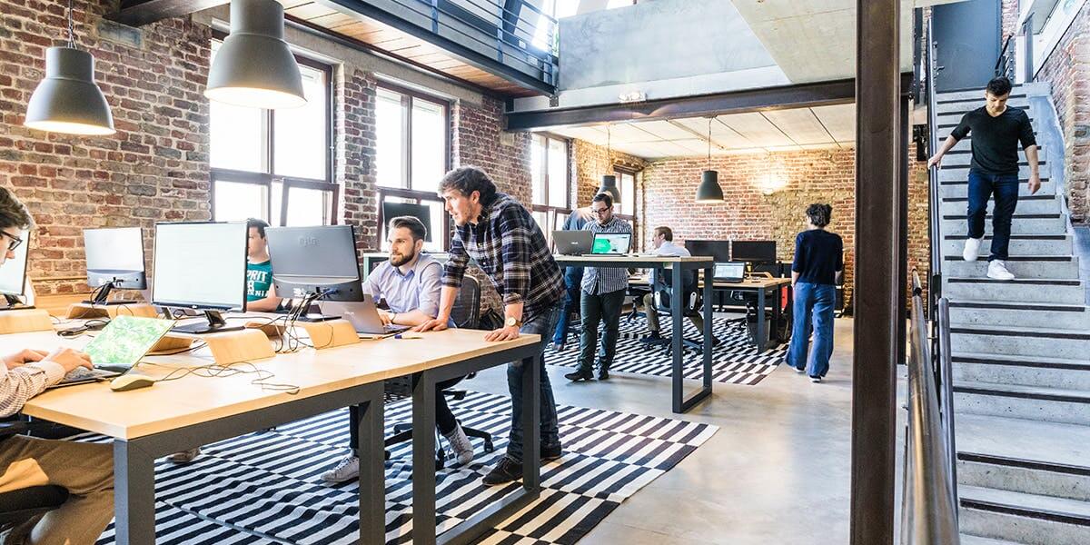 modern management office