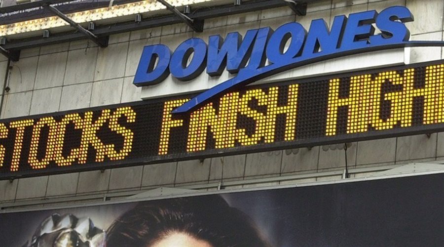 global stock market signage