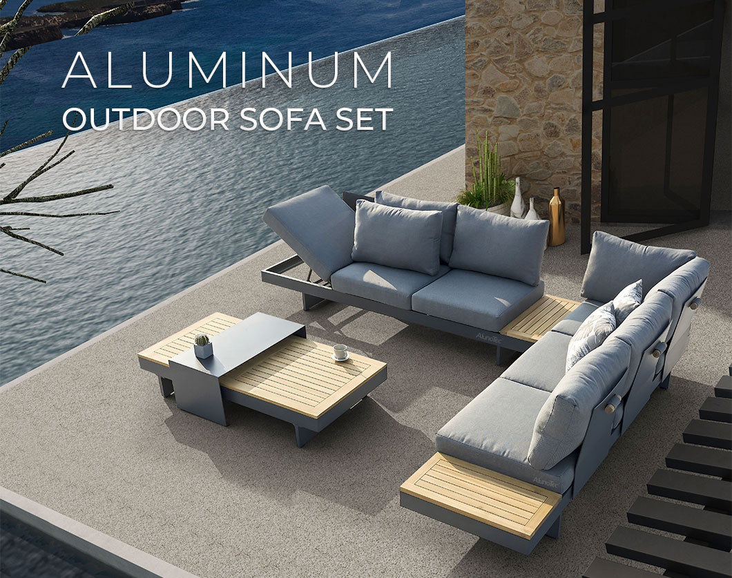 luxurious lifestyle set garden outdoor