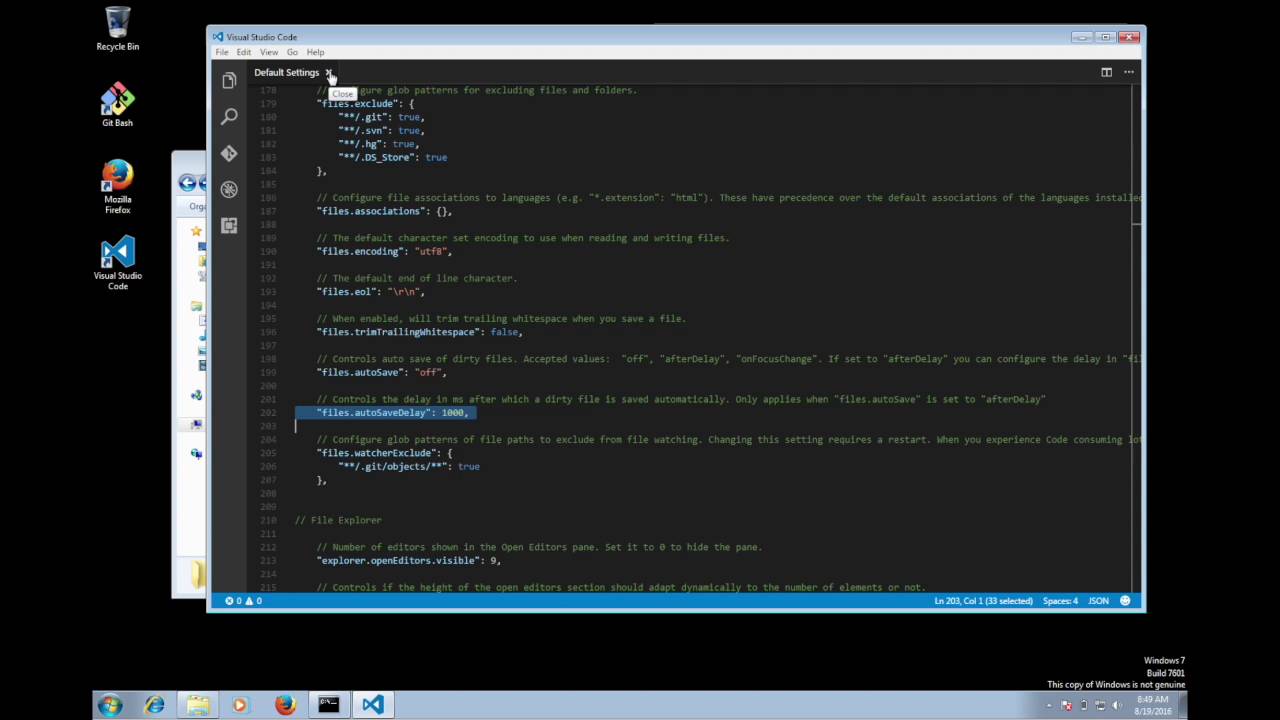 golang code and computer setup