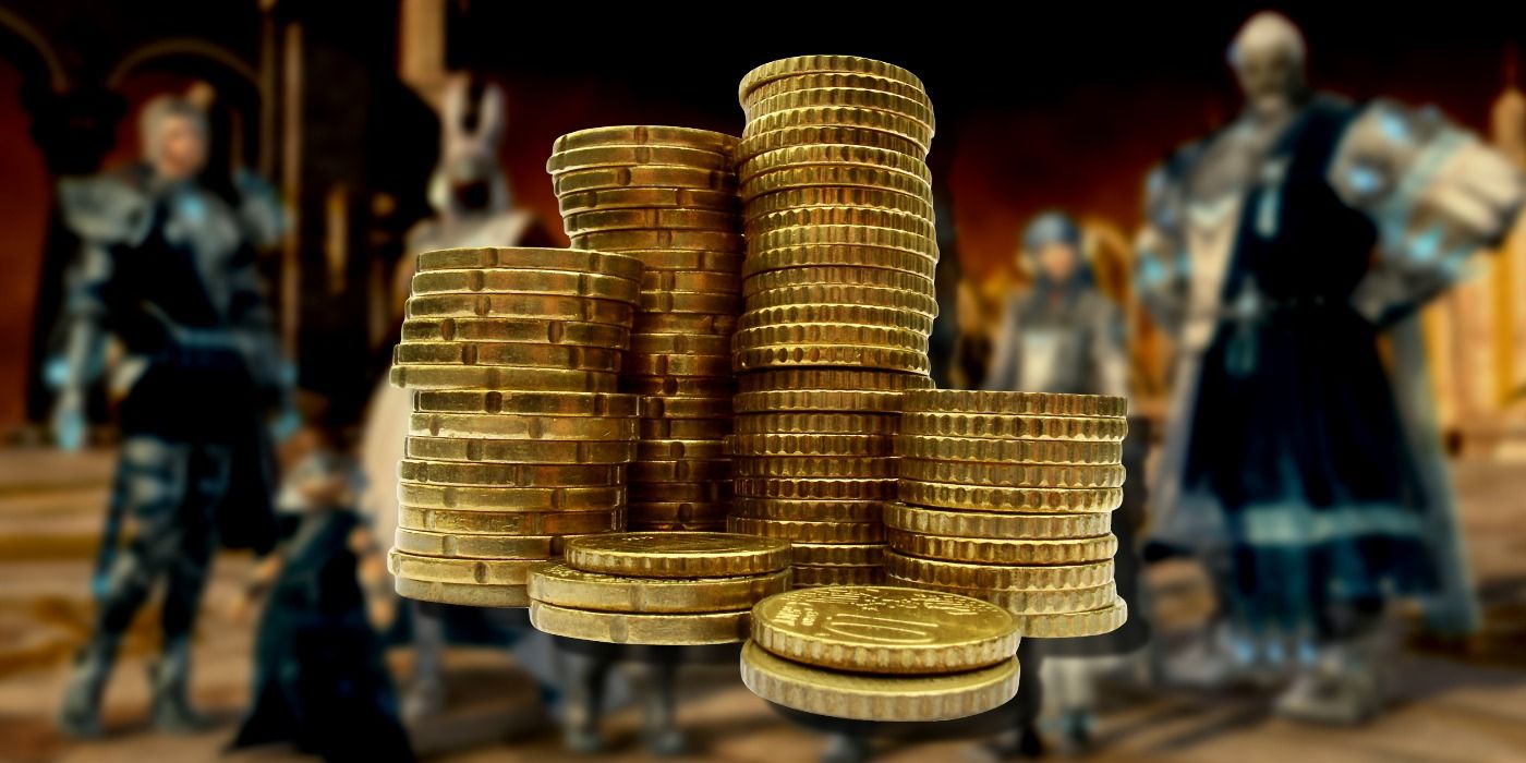 gold coins, fantasy market, in game scenery