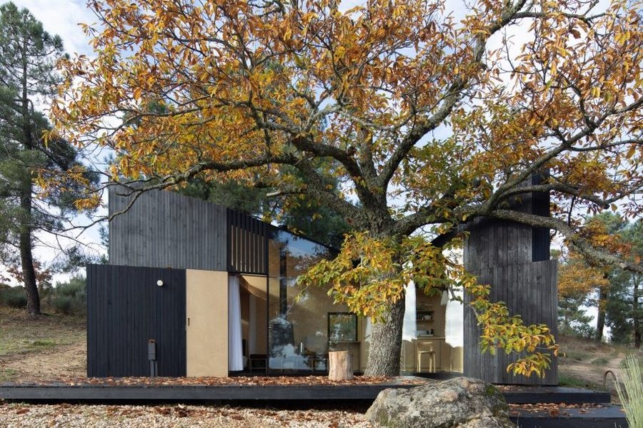 Ejemplo de Tiny House en entorno rural