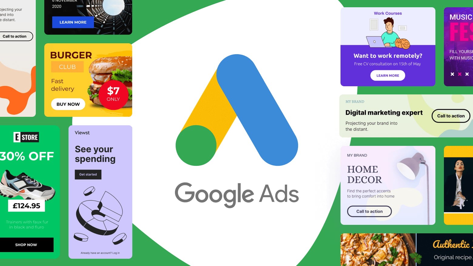google ads advertisement display