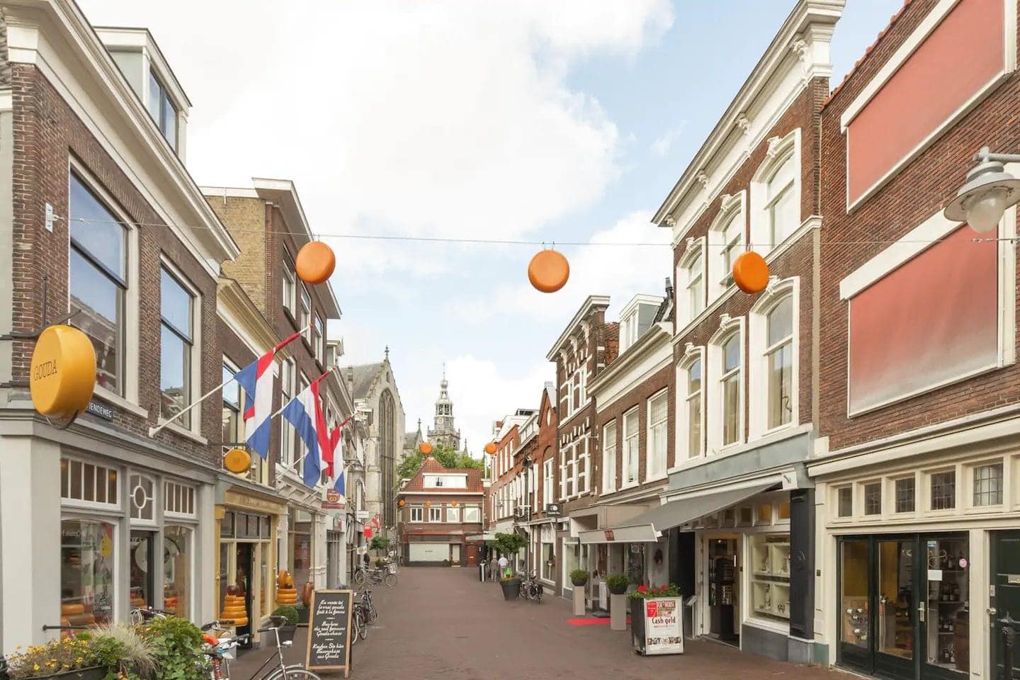 gouda historic architecture street