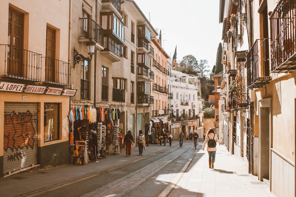 historic granada streets and modern tourism connectivity