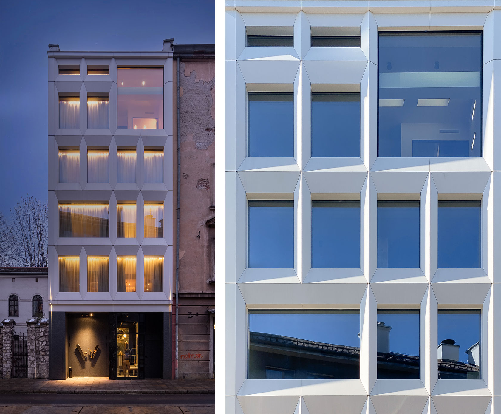 luxury hotel building facade