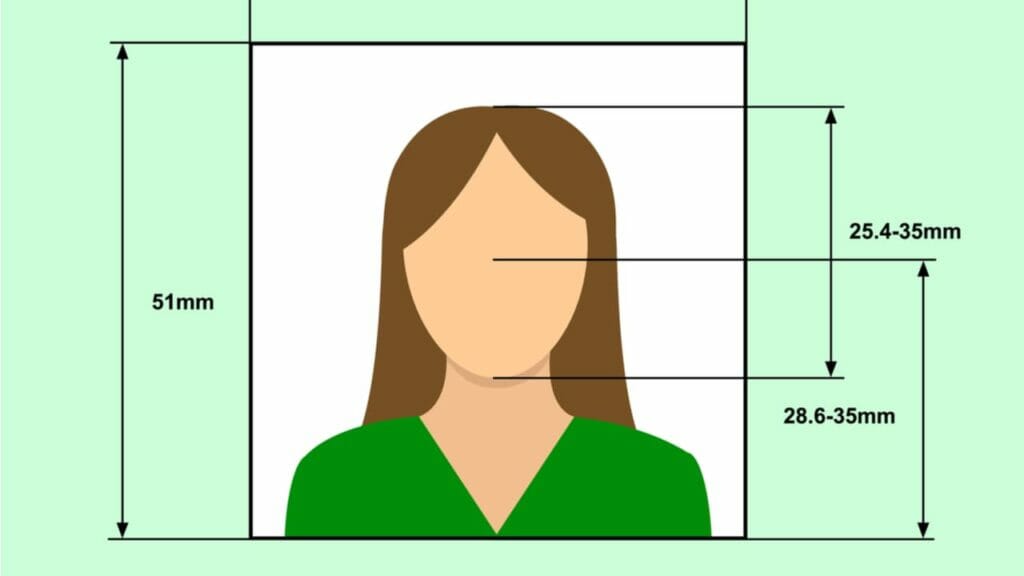 physical camera shot of us immigration documents