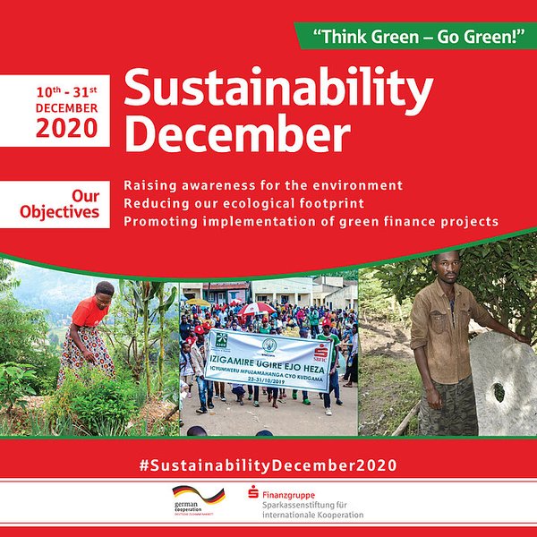 People engaged in a green microfinance related activity