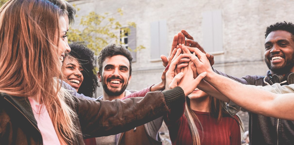 Group of Happy People