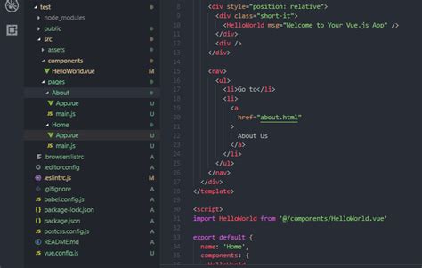 javascript — Vue.js CLIの複数ページ