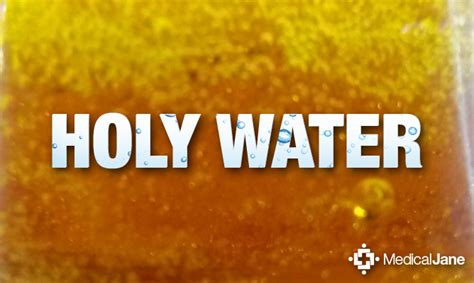HolyWater, Live Resin, and Terpene-Rich Concentrates