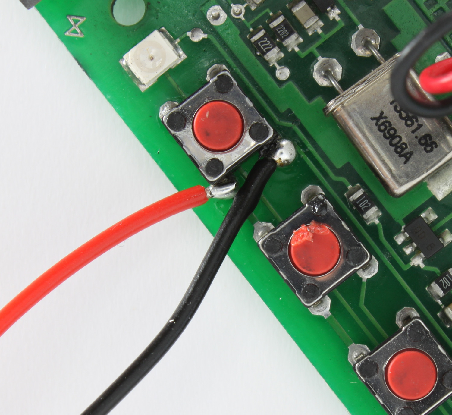 digital circuit board and hacker setup