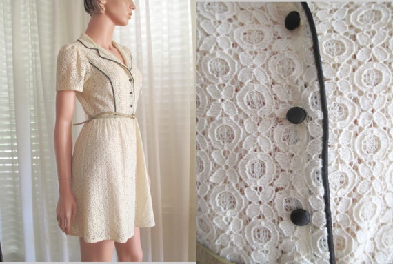vintage fashion garments and lace details