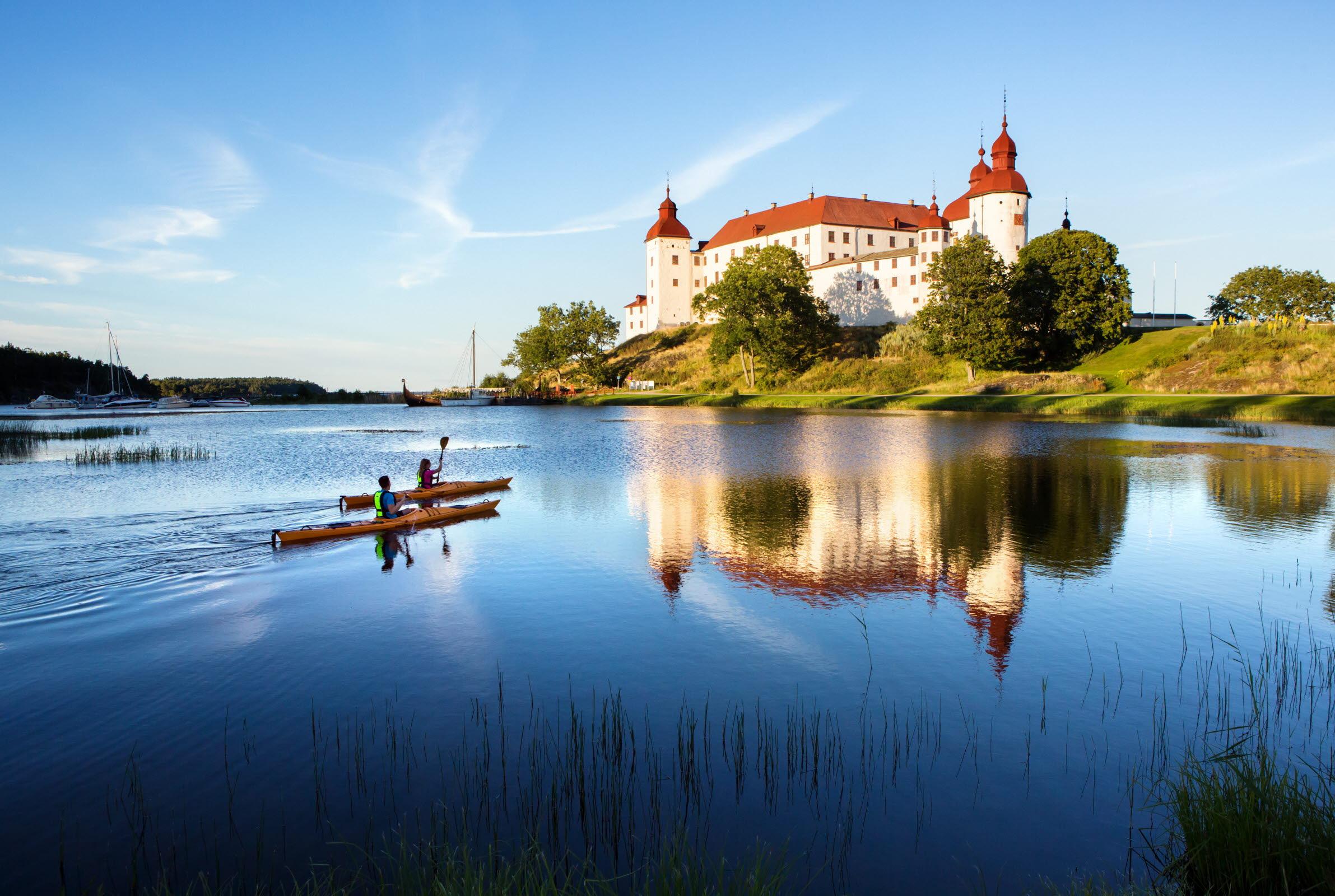 scenic lake Sweden nature