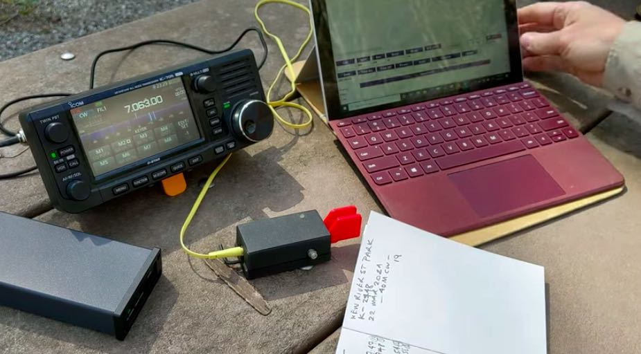 ham radio equipment and adif file