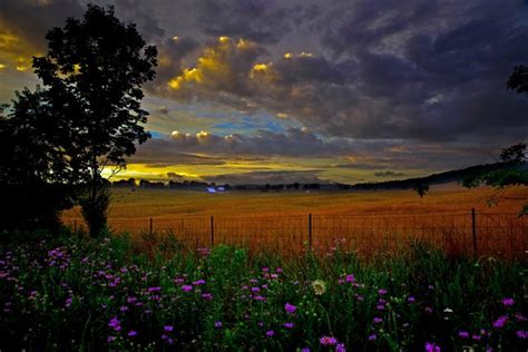 happy countries scenery