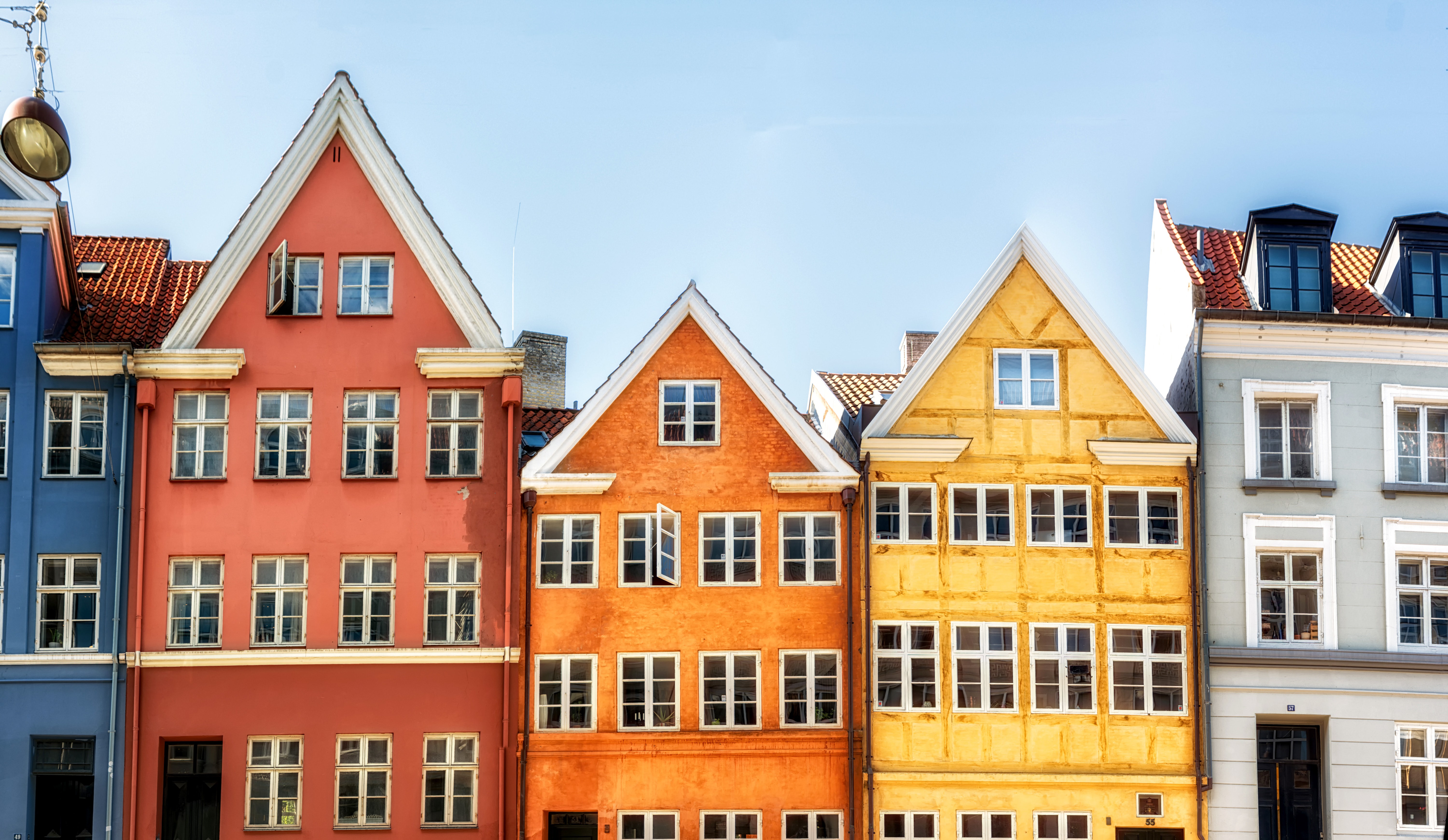 scenic view of Nordic city landscape