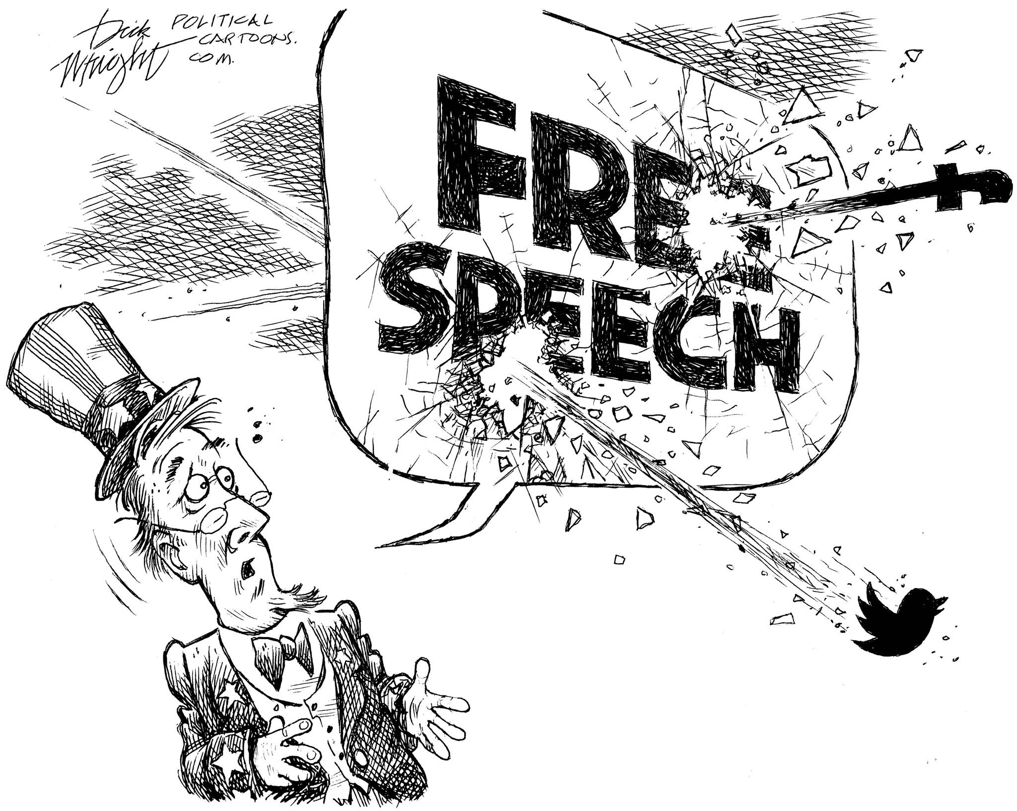 social media political speech