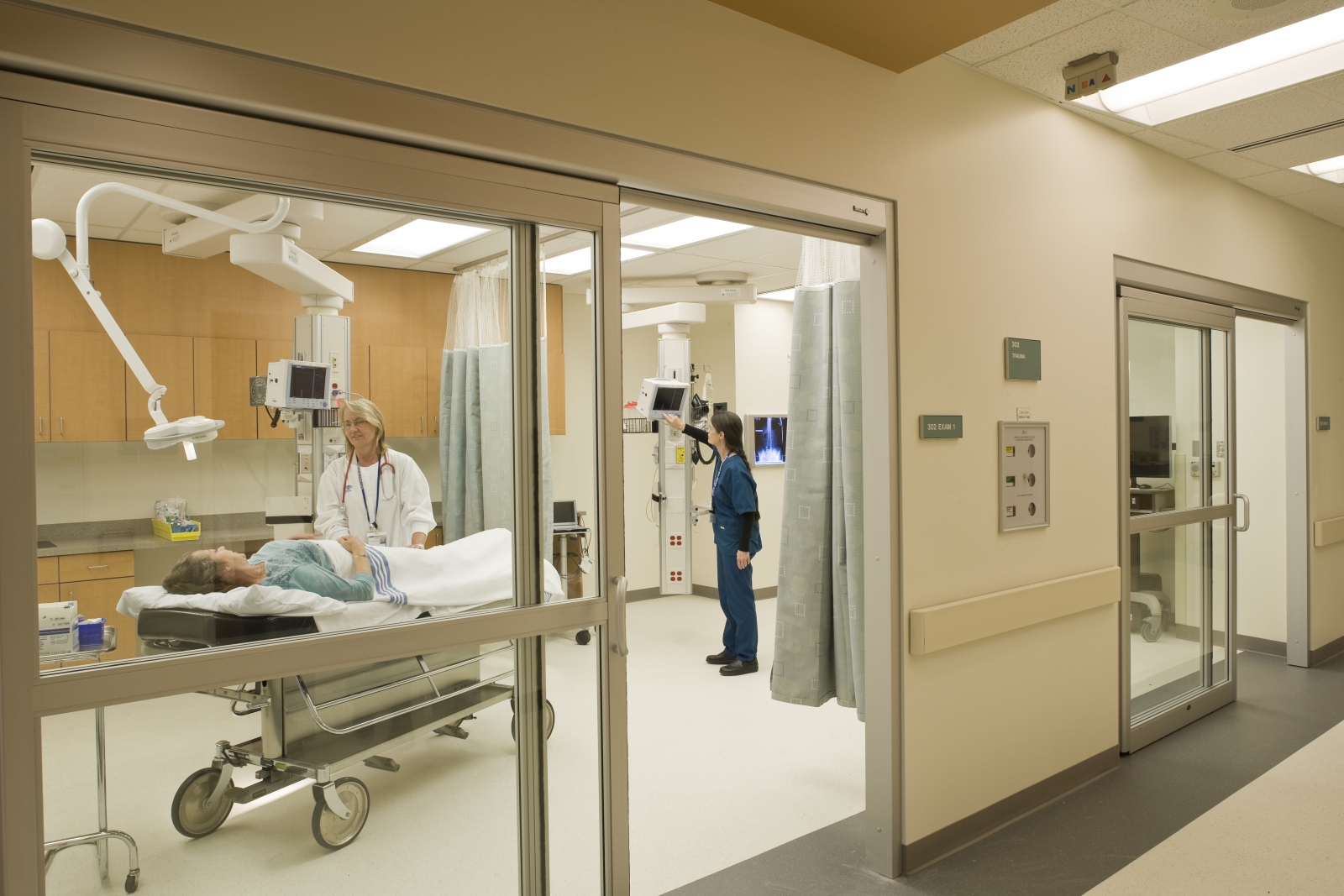 hospital emergency room modern facilities