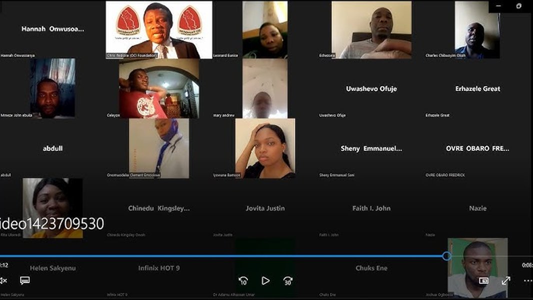 health campaign volunteers meeting