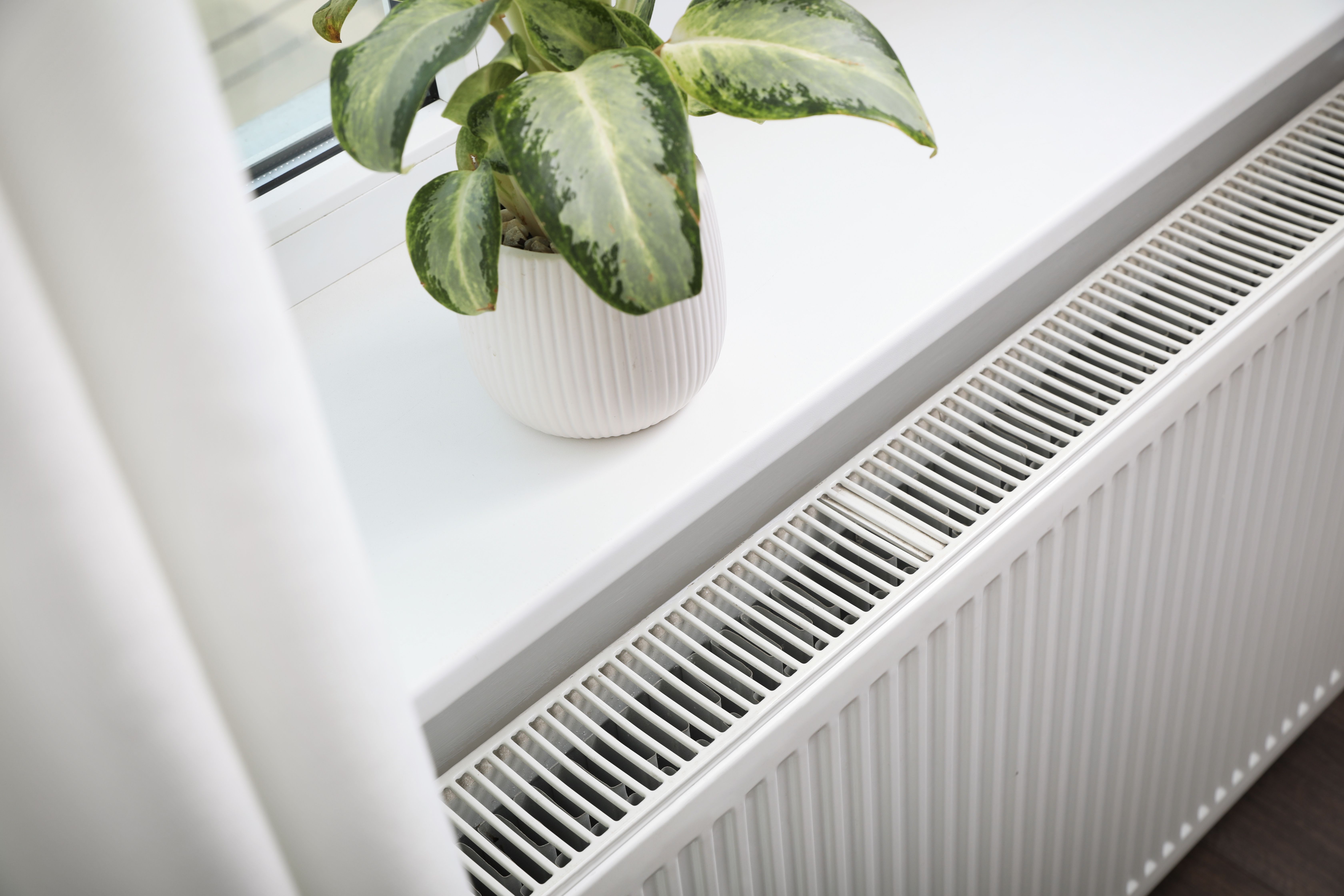modern heating system radiator