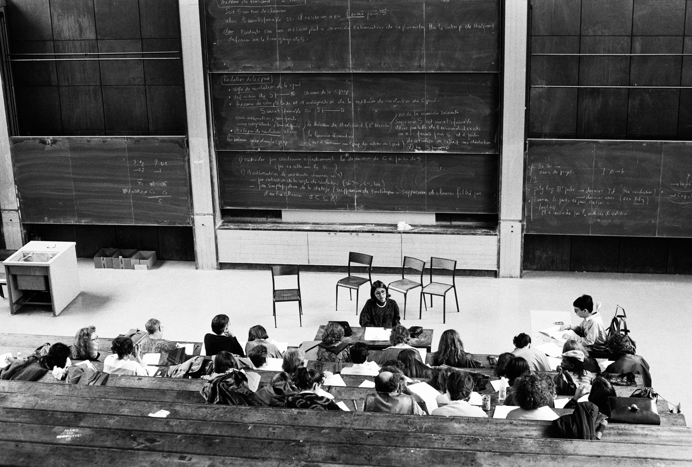 classroom old university lecture