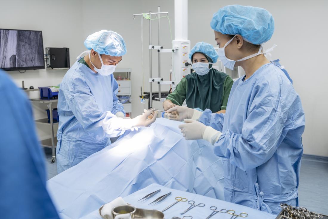 medical devices and operating room for hemorrhoid treatment