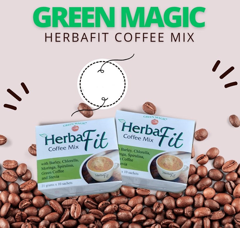 herbafit product on natural background
