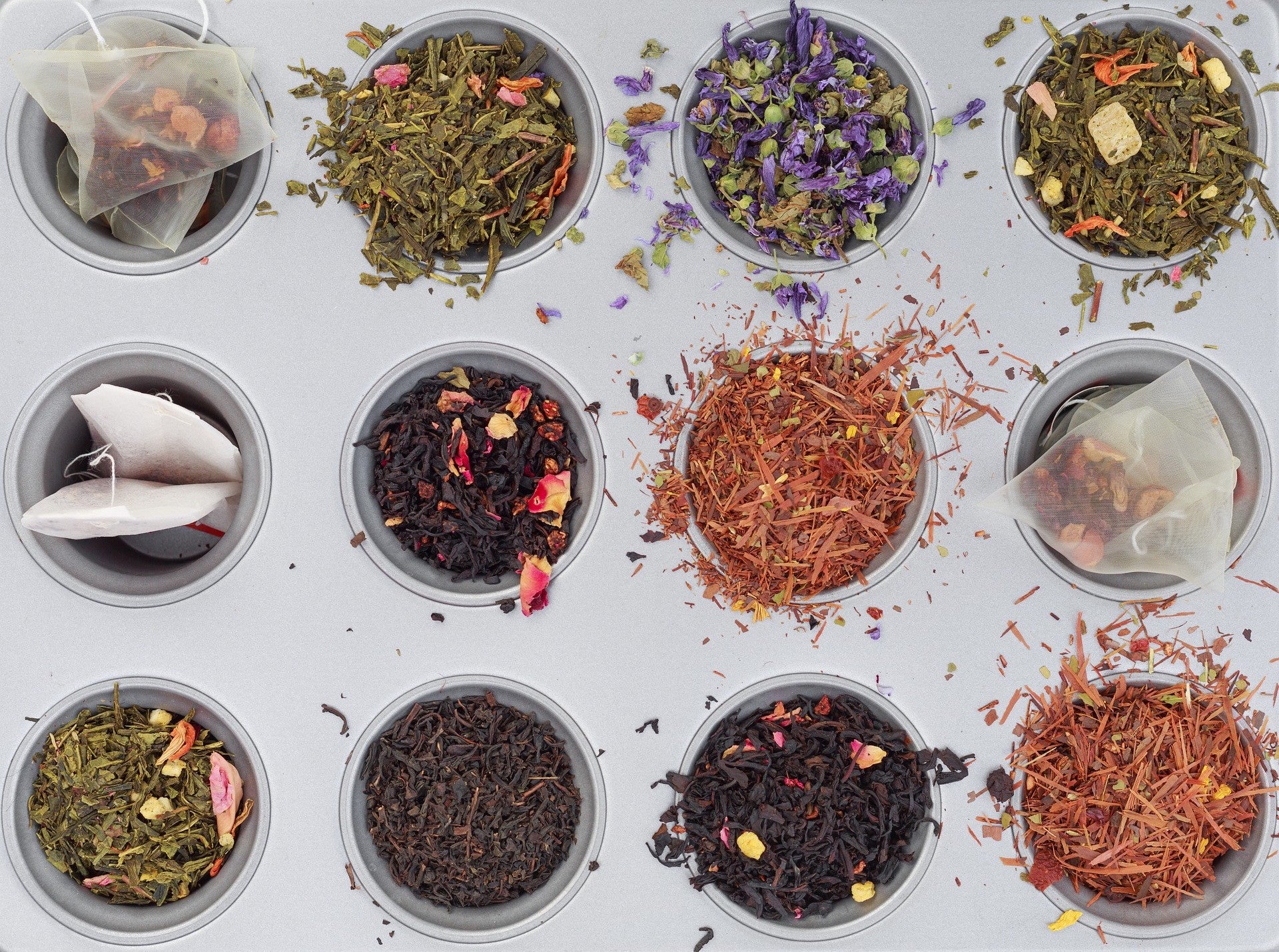 herbal tea ingredients natural leaves