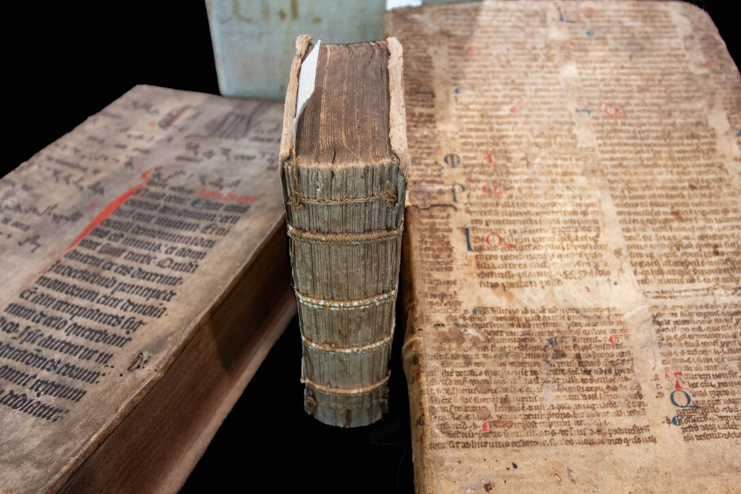 historic books and old manuscript