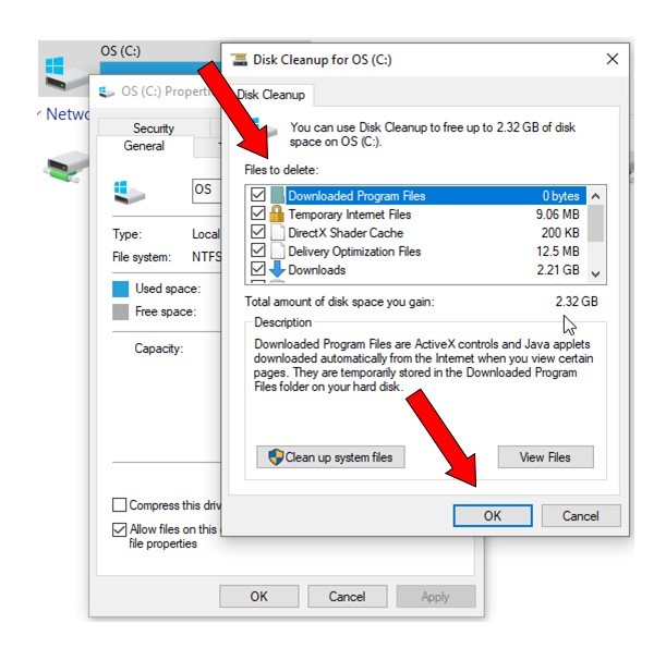 system cleanup tools and disk cleaning