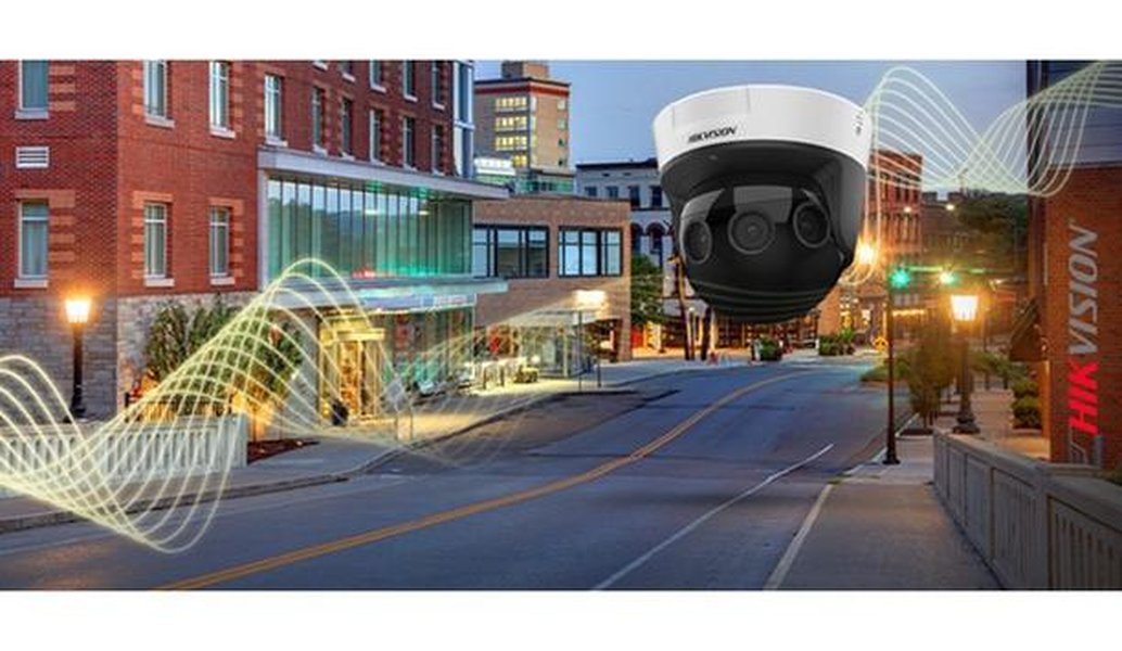 Hikvision PanoVu камера с обзором 180 градусов