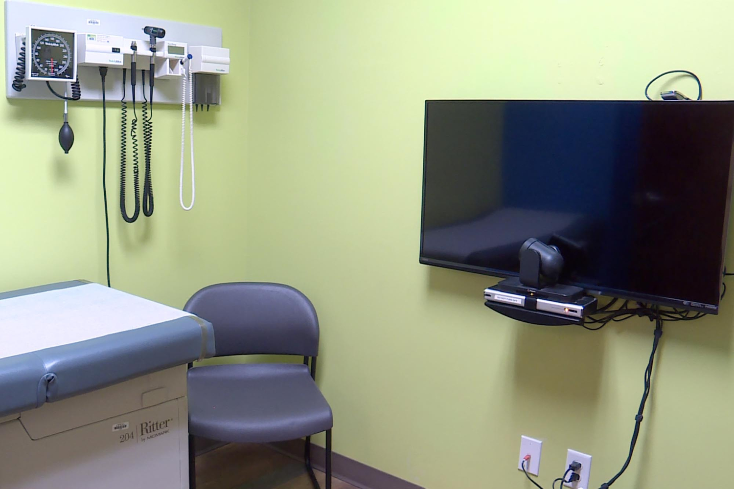 medical equipment telemedicine clinical setting