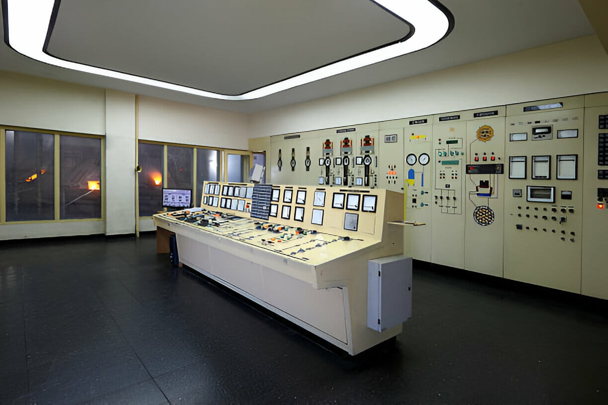 nuclear plant control room equipment