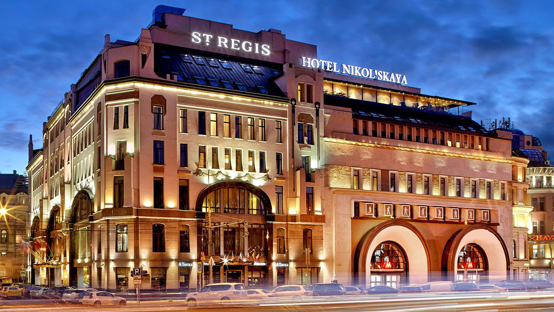 luxury hotel exterior view