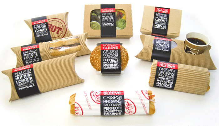 hotel room service packaging sustainable design