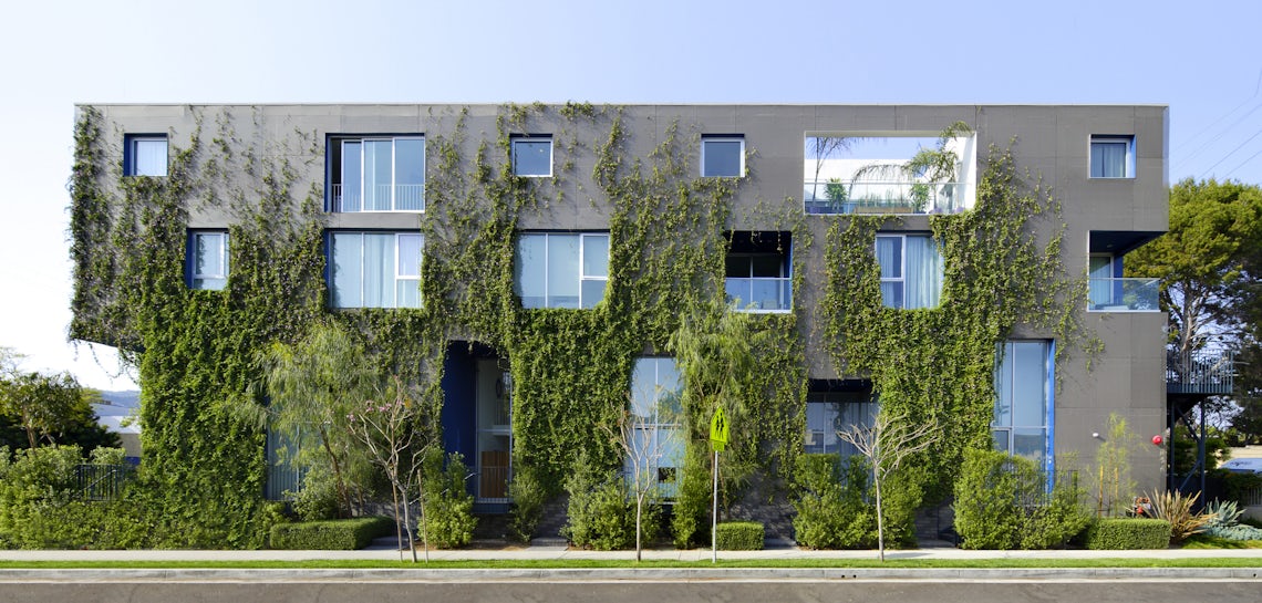 urban housing building modern architecture
